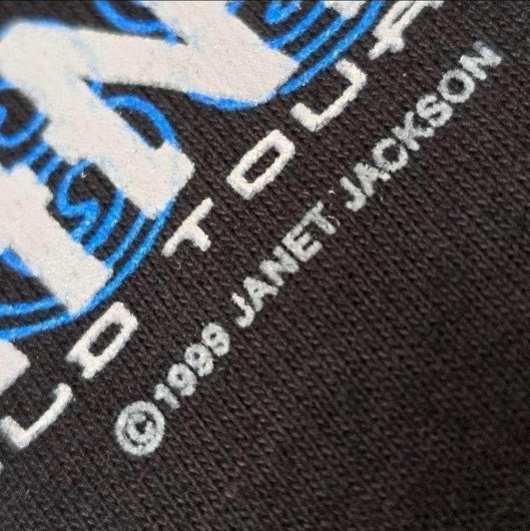 希少 ジャネットジャクソン 1999 ワールドツアー Tシャツ L 美品