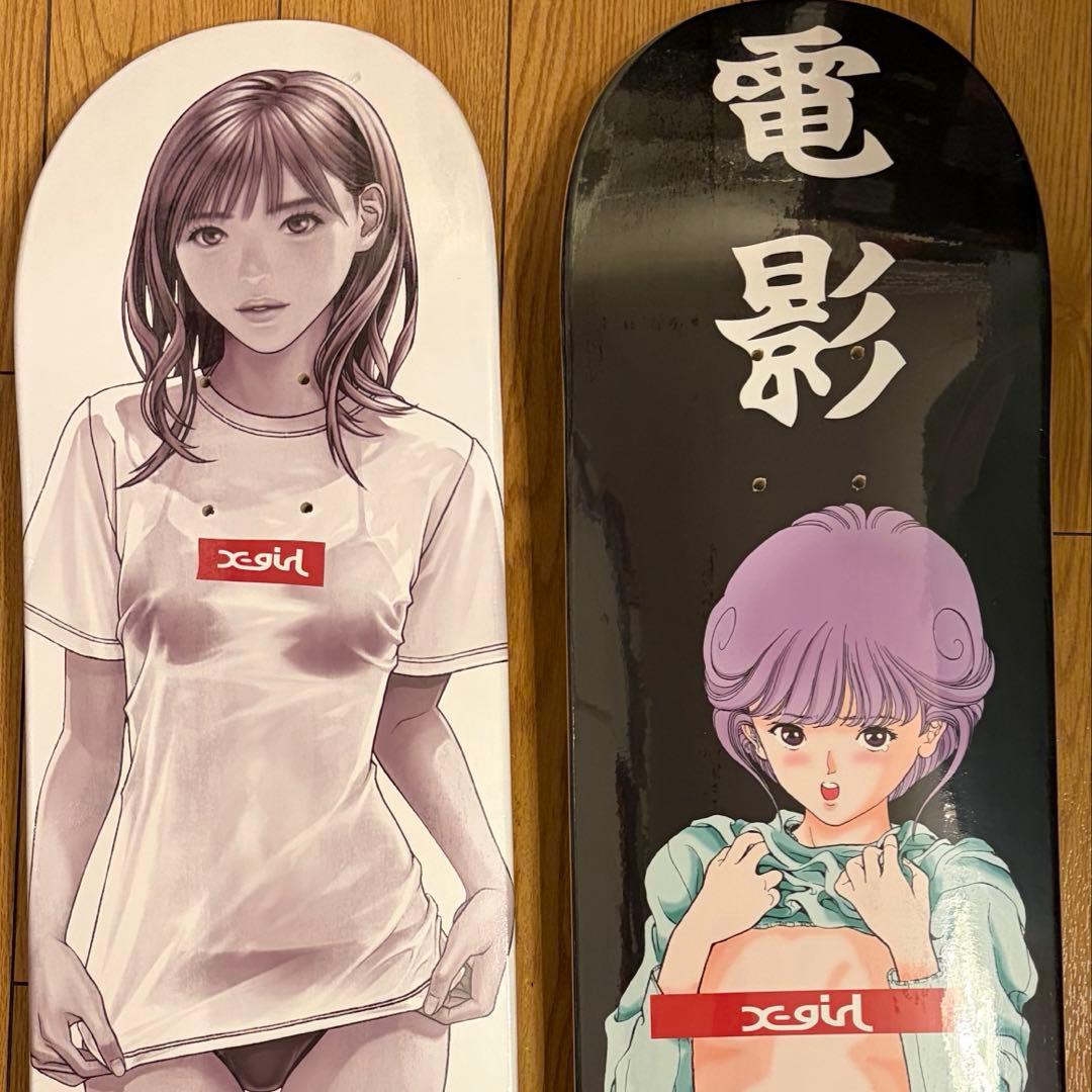 X-girl×桂正和 コラボデッキ2枚 伊織 & 愛 未開封