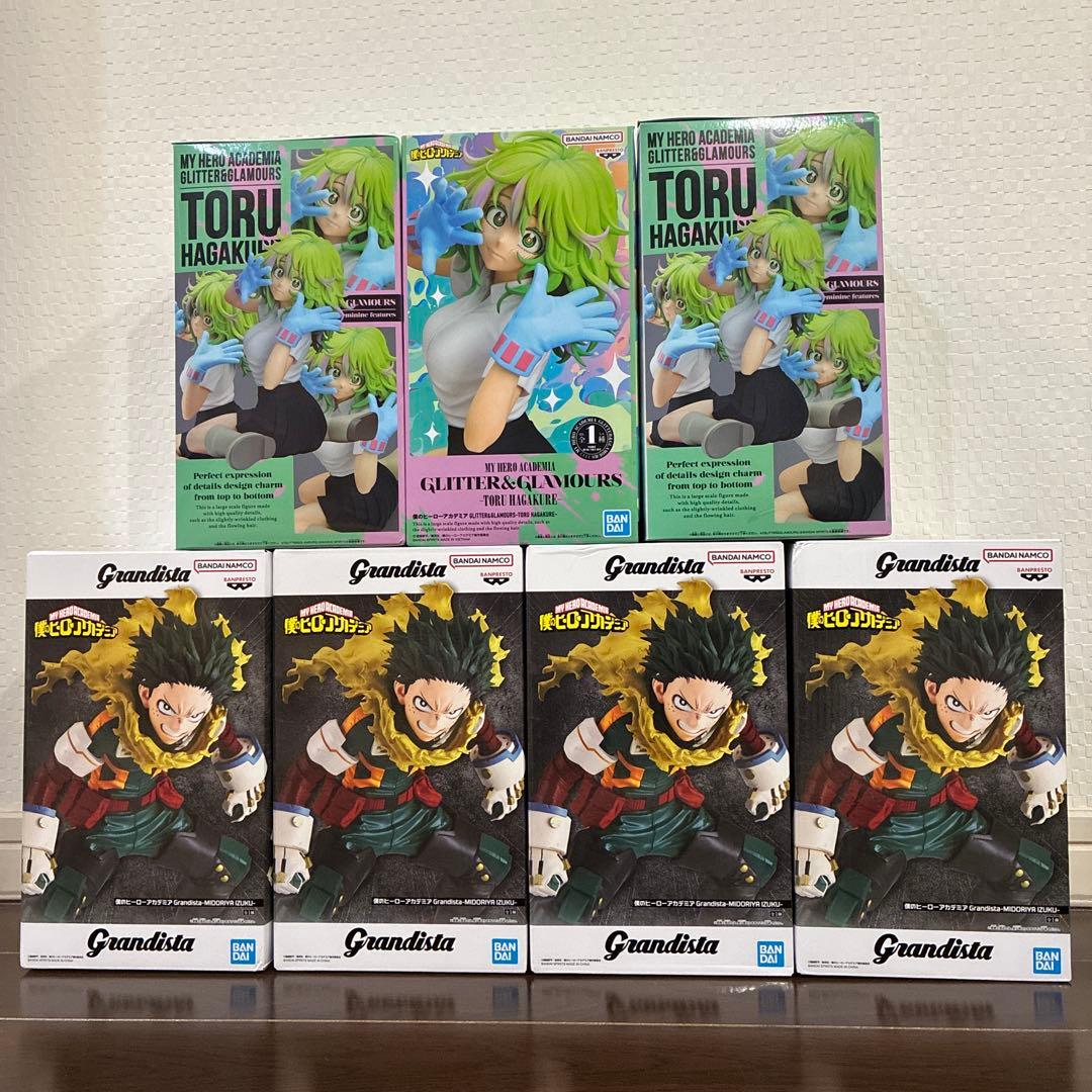 僕のヒーローアカデミア 葉隠 透 緑谷出久　　フィギュア
