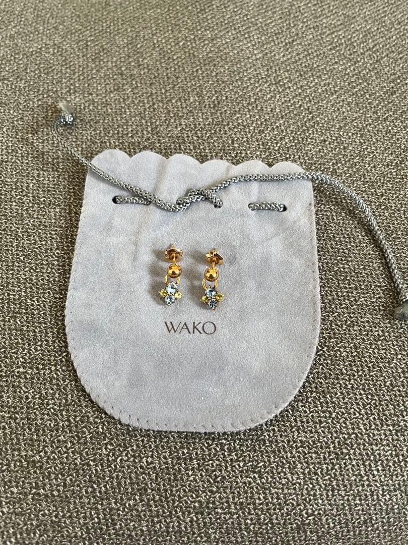 クレージュ　k18 ピアス