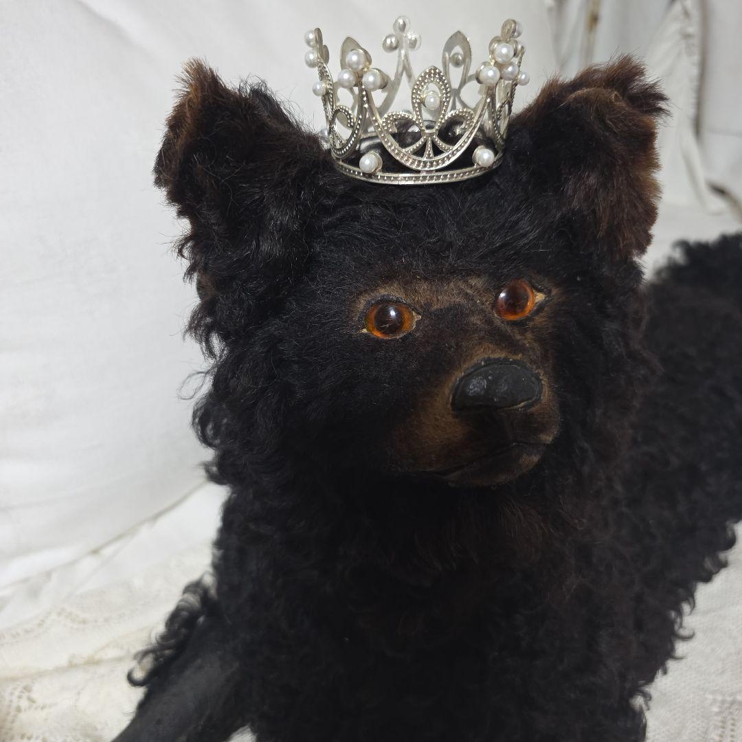 フランスアンティーク　ドック　アーティストベア　リアルドック　テディベア