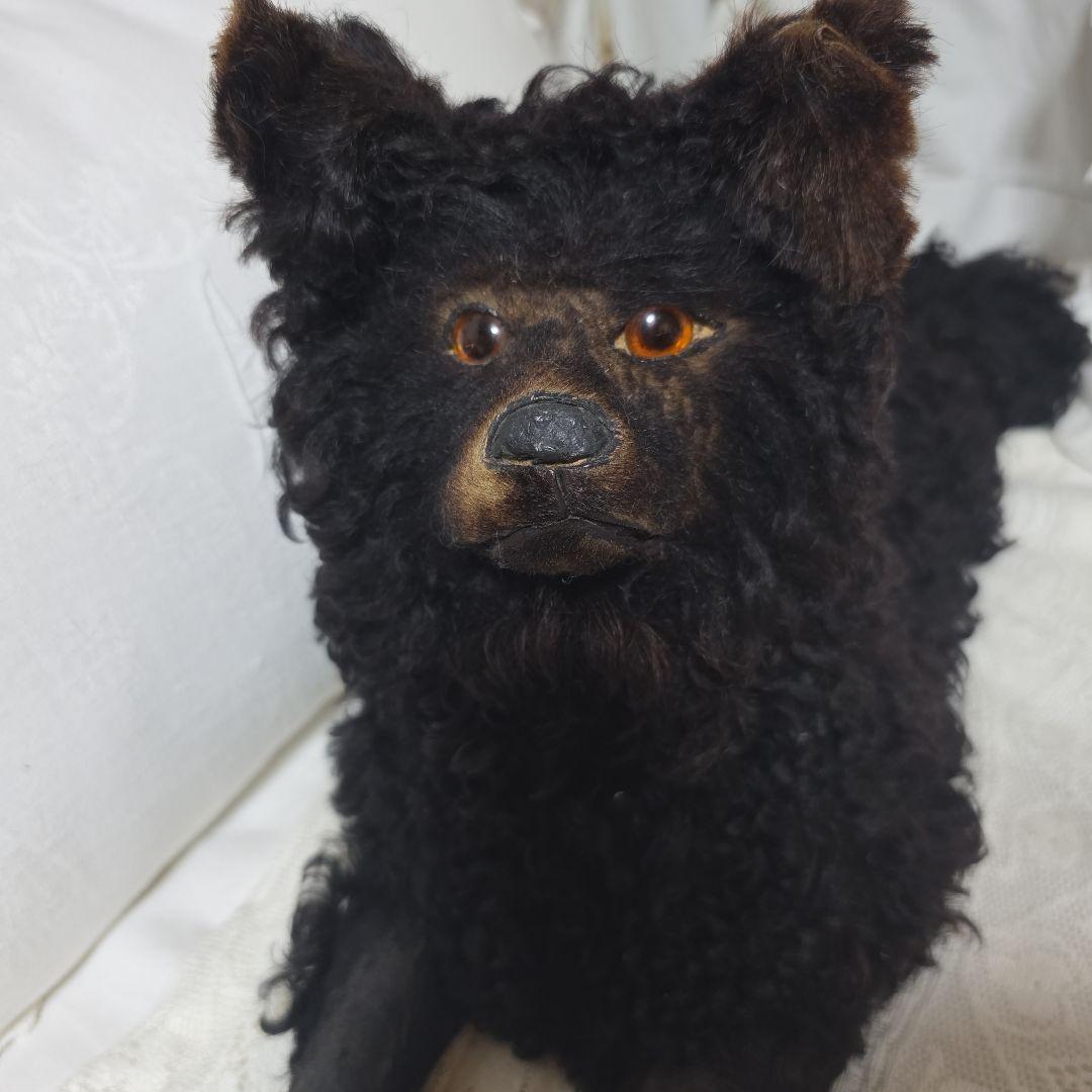 フランスアンティーク　ドック　アーティストベア　リアルドック　テディベア