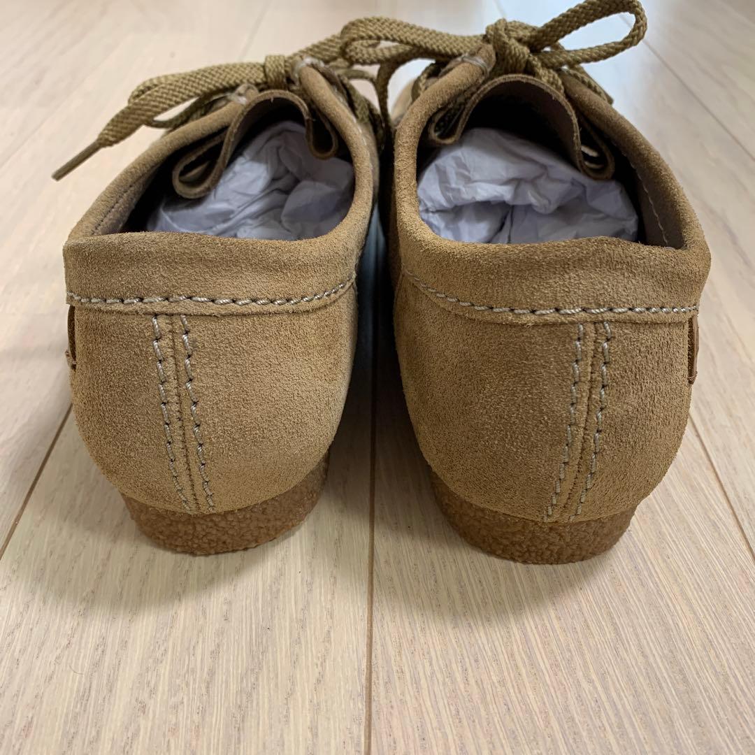 Clarksクラークス ワラビーシューズ 24.5cmサンドベージュ スウェード