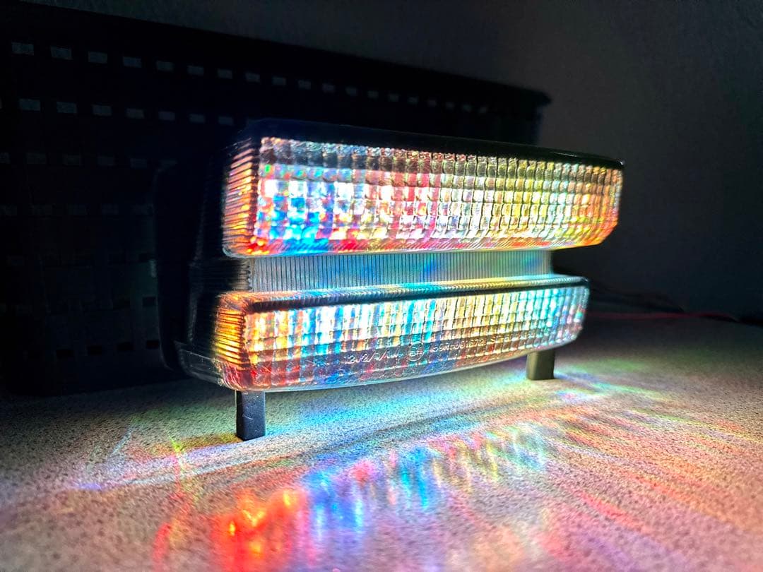 XJR400 XJR1200 4HM RGB テールランプ LED レインボー