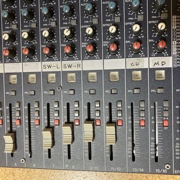 【通電品】YAMAHA MG 166CX アナログミキサー ヤマハ