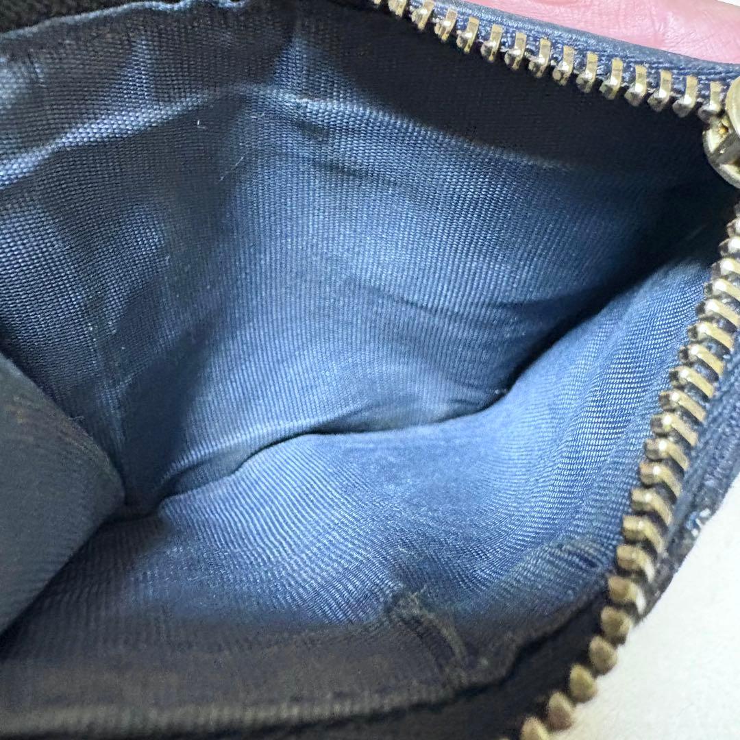 Christian Dior 三つ折り財布 サドル ロータスウォレットトロッター