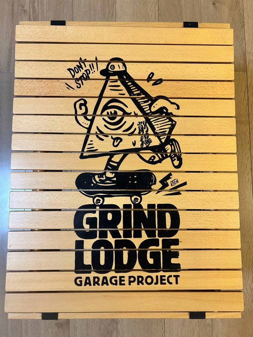 ウッドロールトップテーブル60cm グラインドロッヂ