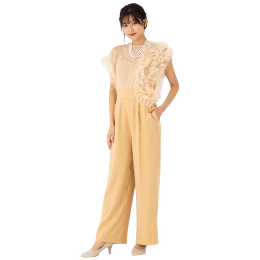 【新品】LAGUNAMOON LADYチュールドッキングコンビネゾン イエロー