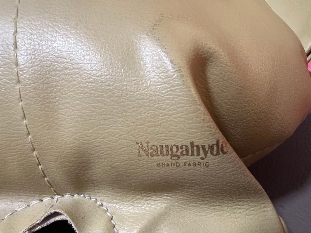 70’s 2nd期】Nauga monster ナウガモンスター 刻印 ベージュ