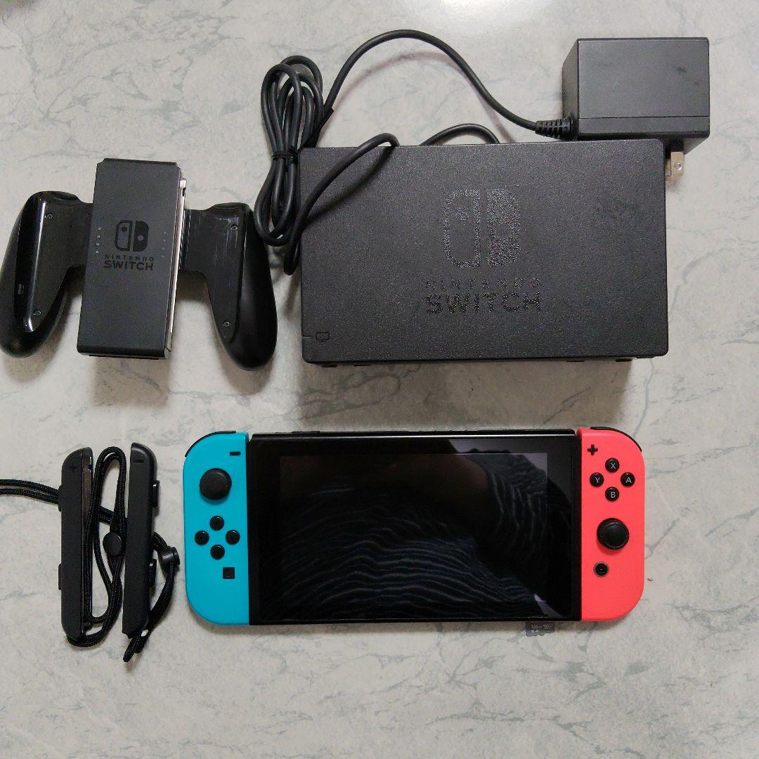 Nintendo Switch ネオン 本体 MicroSD 128GB