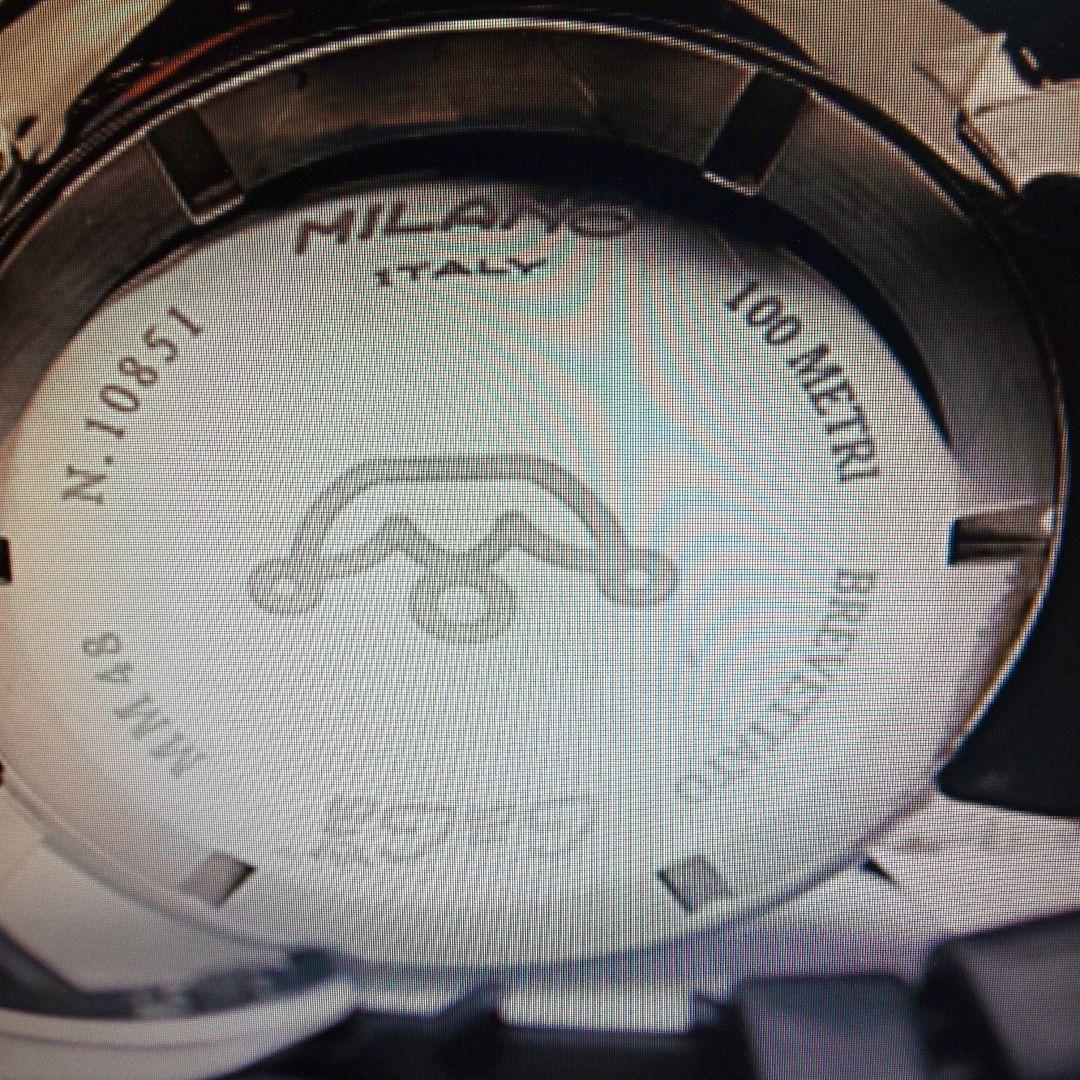 し*け様 GaGa Milano ブレッベタート シルバー文字盤