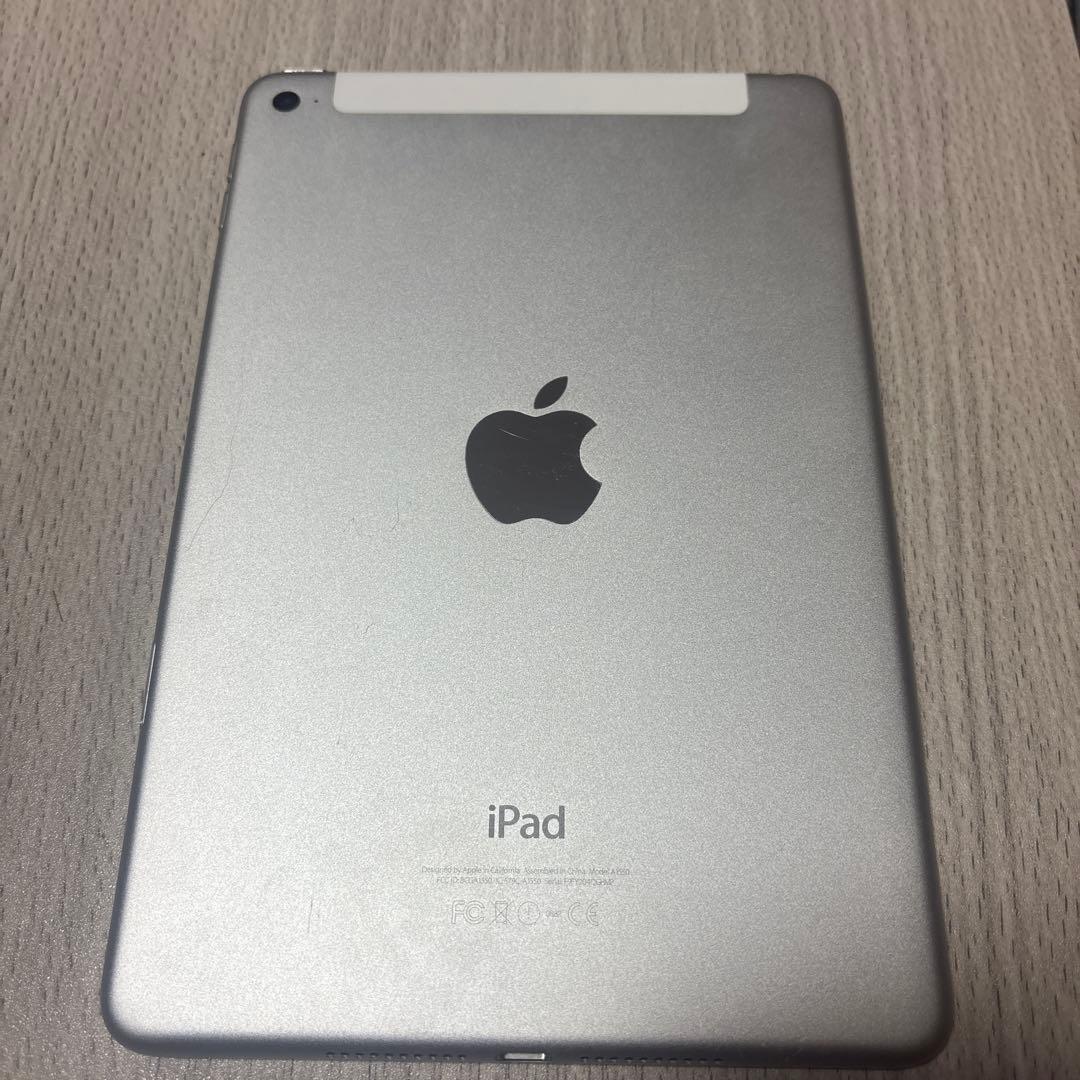 【中古動作品】Apple iPad mini4 セルラーモデル 128GB 本体