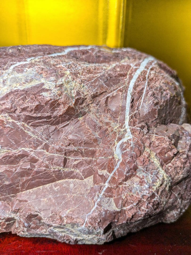 レッドジャスパー 赤石 原石 約4.2kg 天然石 未加工 鑑賞用 水石 希少