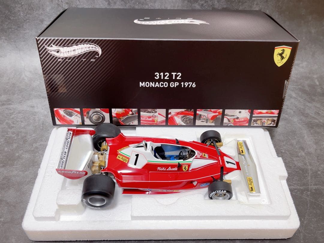 1/18 Mattel Elite フェラーリ 312T2 N.ラウダ