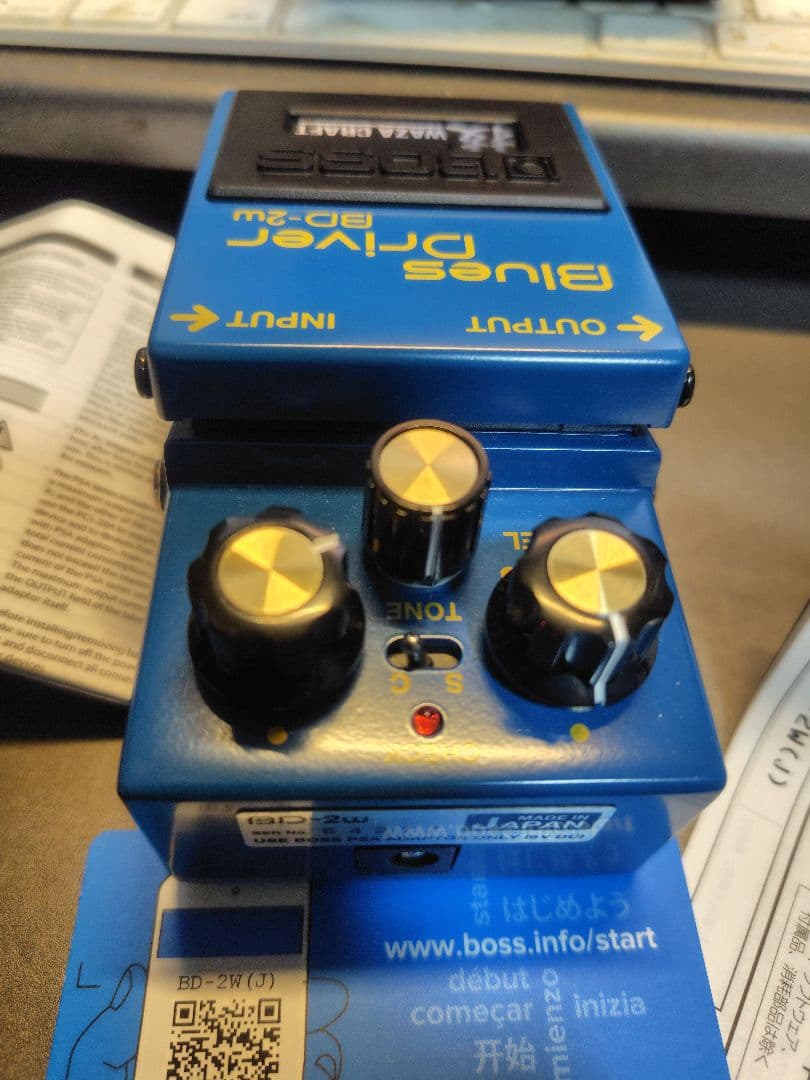ほぼ新品】BOSS Blues D BD-2w　ブルースドライバー　技