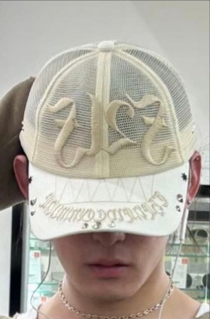 帽子 FAKE AS FLOWERS Studed FAF Mesh Cap