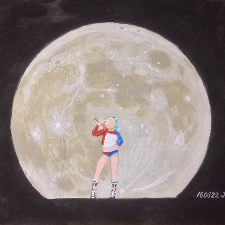 アクリルガッシュの風景画14