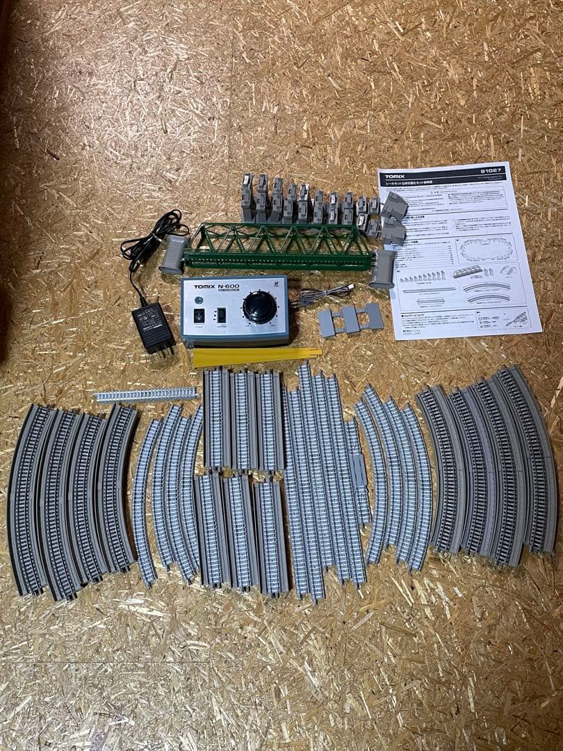 Nゲージ TOMIX立体交差レールセット