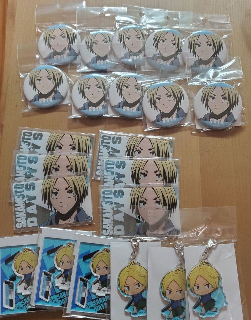 サカモトデイズ SAKAMOTO DAYS　缶バ　キーホルダー　カード　朝倉シン