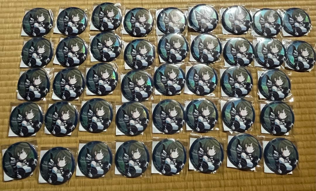 七草にちか　螺旋　缶バッジ 42個