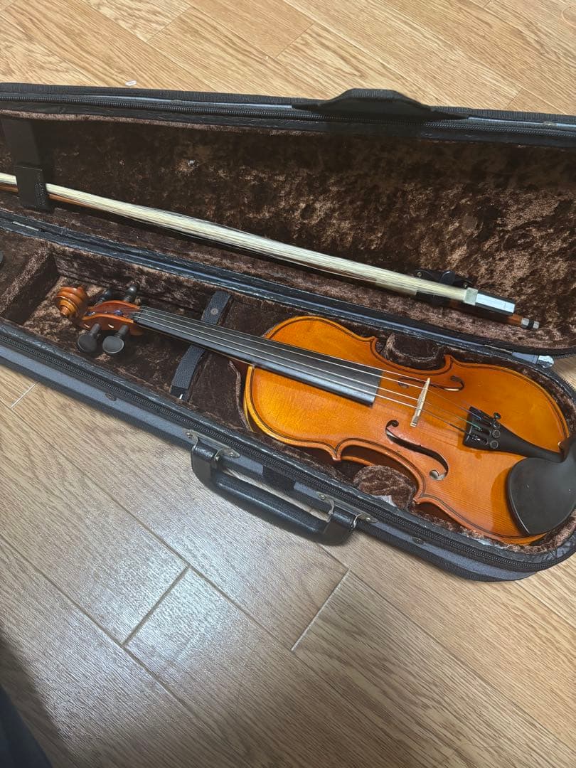 バイオリン シムロ SN501 Shimro 1996 肩当てとミュート付き