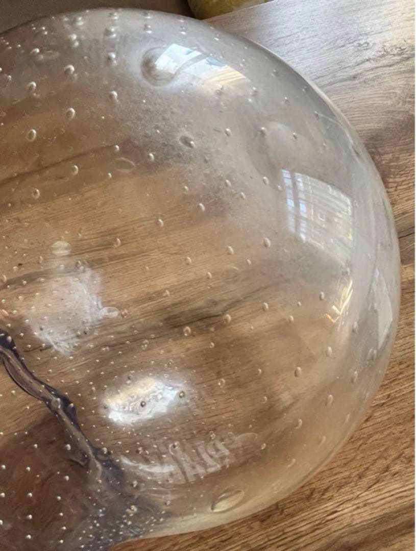 金魚鉢　ガラス　大きめサイズ