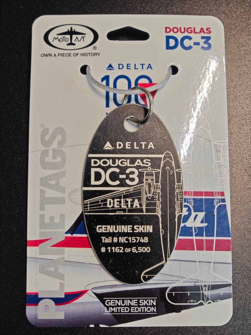 デルタ航空 Planetags DC-3 100周年記念