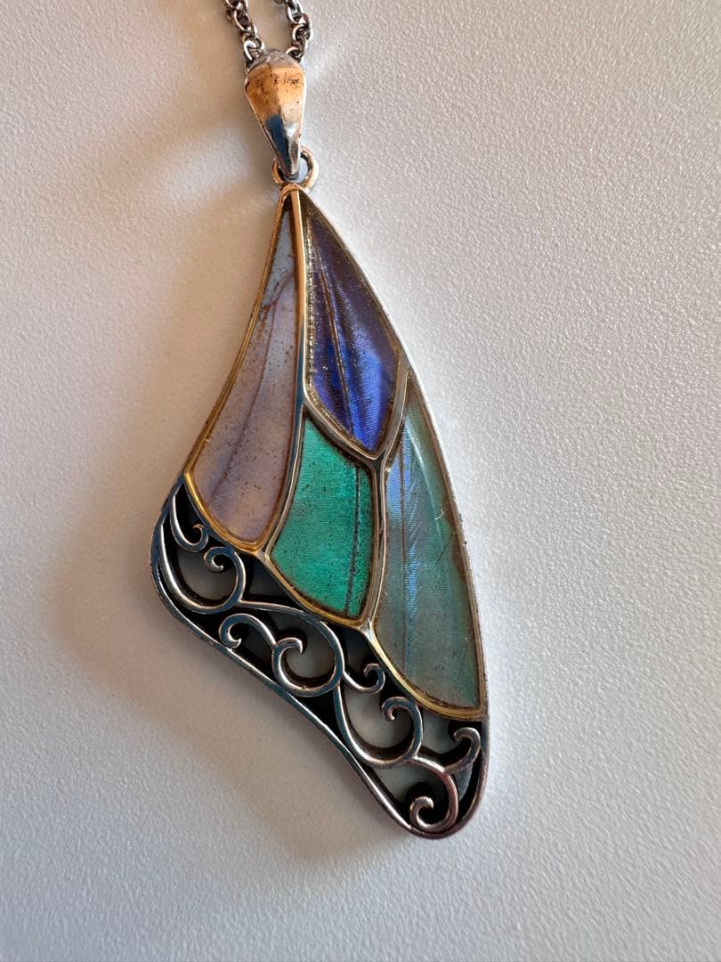 オウン・ピー Psyche シルバー925 蝶の羽ペンダント