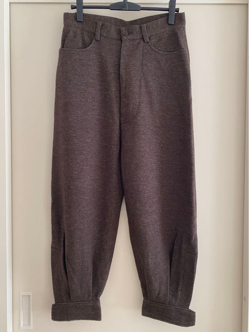 ヴィヴィアン ウエストウッド マン サルエル パンツ ウール ブラウン 44