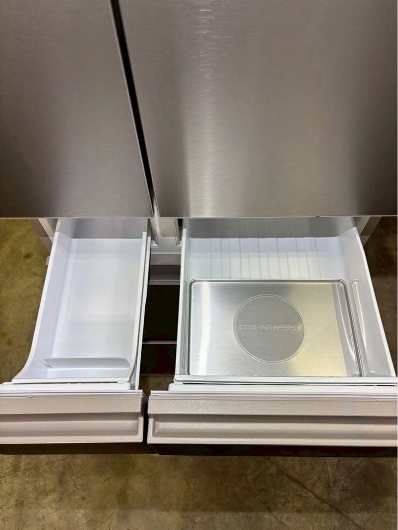 【展示品】Panasonic6ドア冷蔵庫 NR-F55HY2 2025年551L