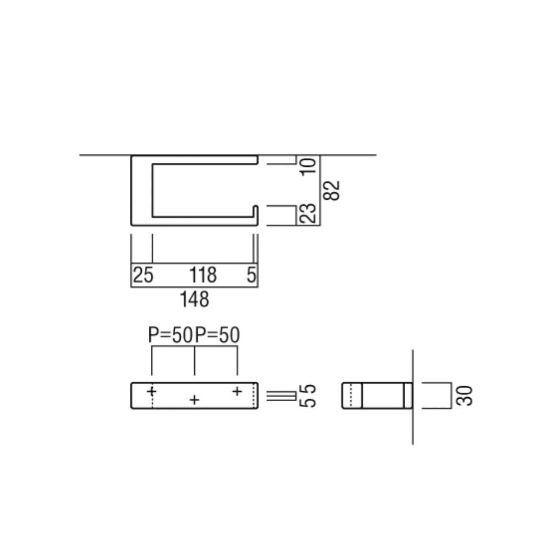 ユニオン ペーパーホルダー2種セット シルバー ステンレスミラー ARTWERE