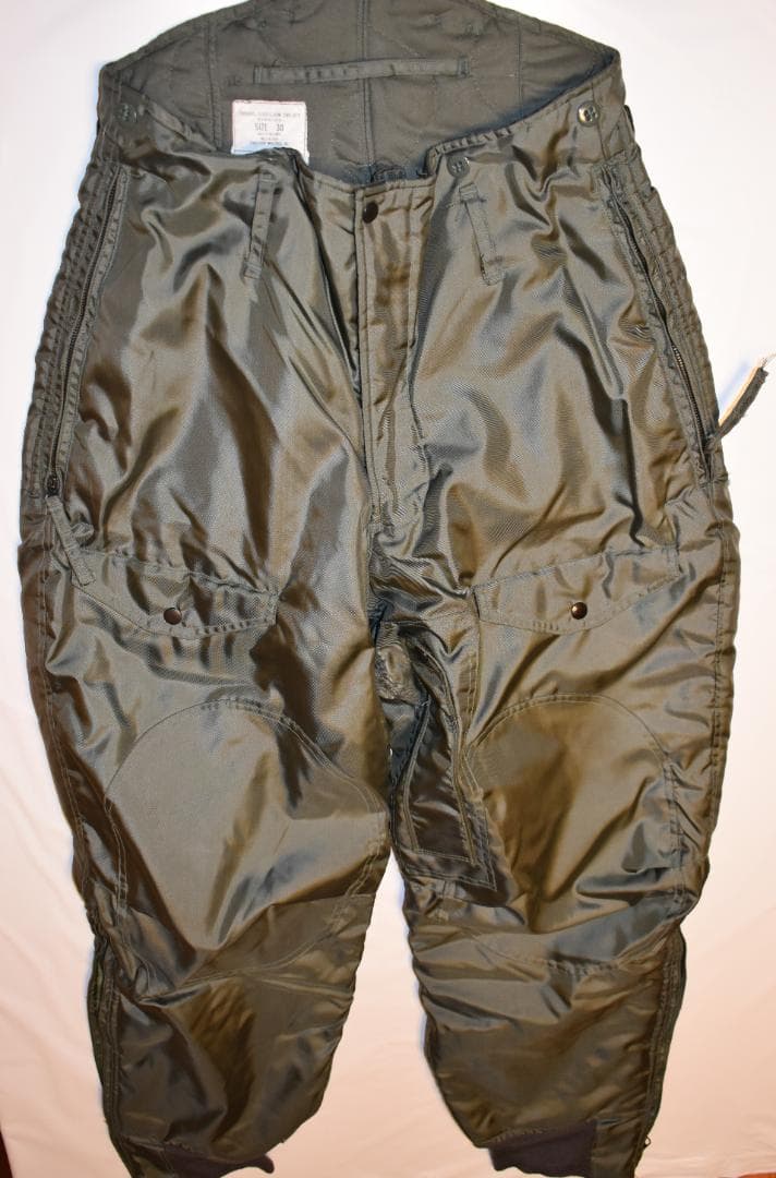【実物】米空軍 難燃アラミド 防寒パンツ  CWU-18/P サイズ30