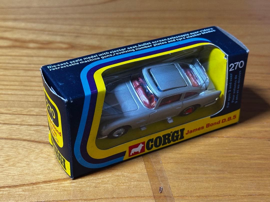 ミニカー Corgi Toys James Bond Aston Martin D.B.5