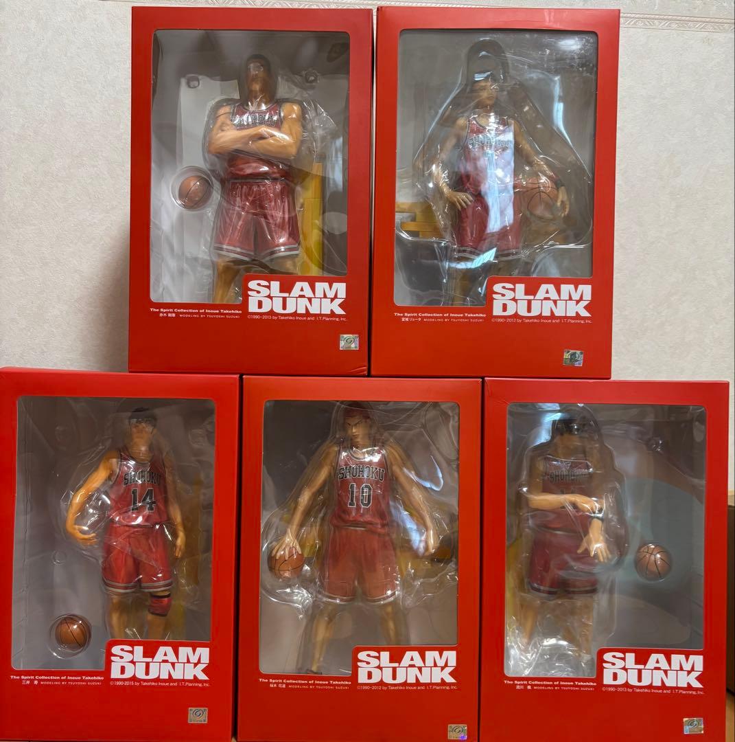 SLAM DUNK スラムダンク 5体セット スピリットコレクションオブ井上武彦