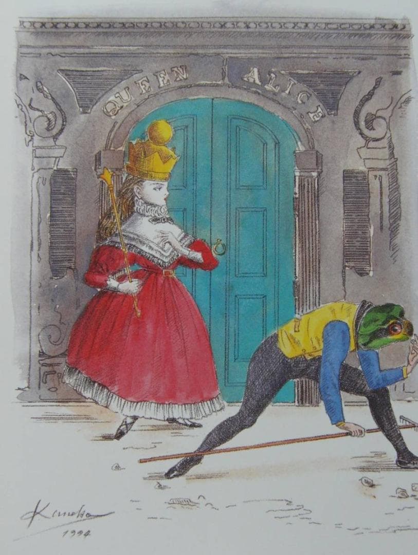 金子 國義、Knocking at the Door!、厳選、希少画集・額装画