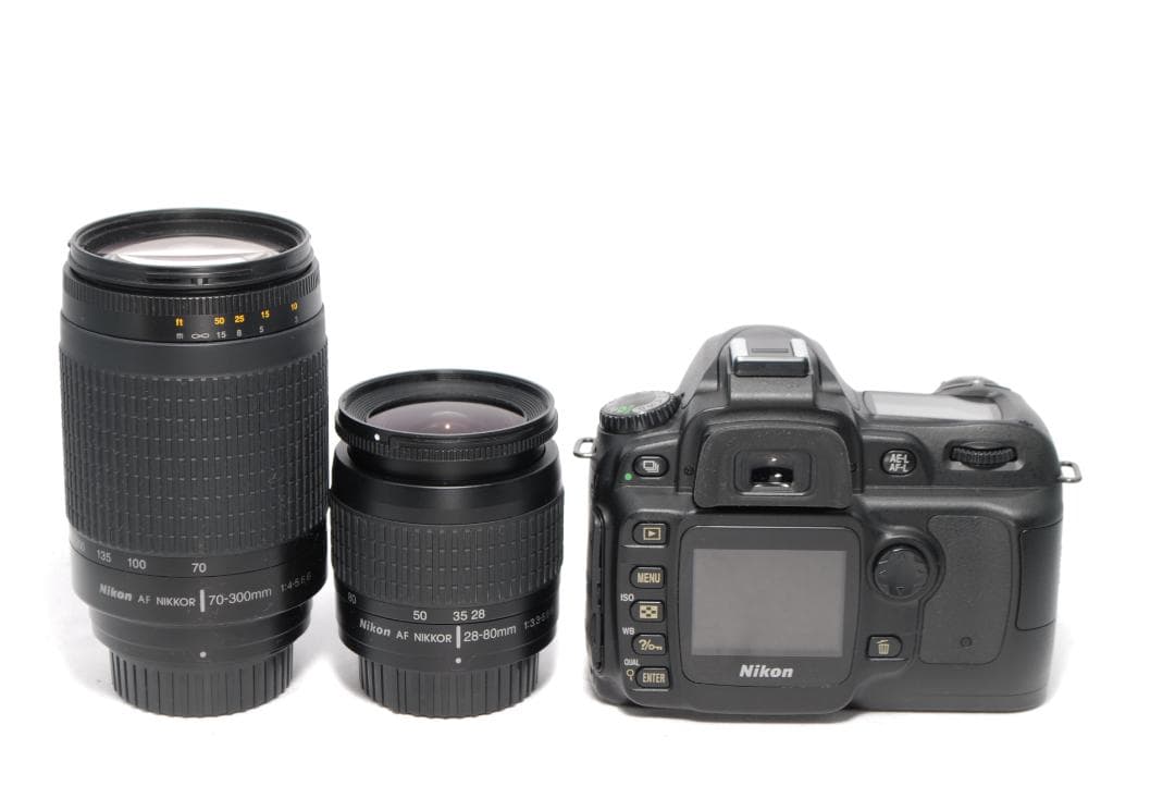 ✨Nikon D50✨ダブルレンズ✨初心者OK✨超望遠300mm✨一眼レフカメラ