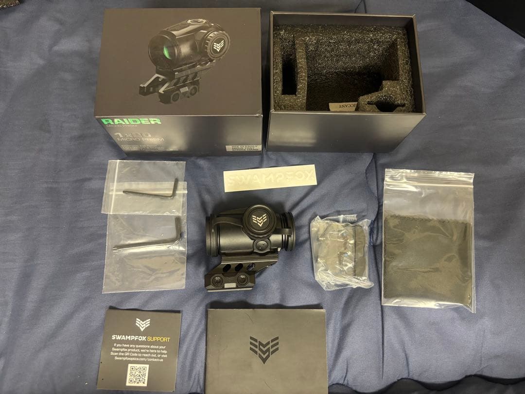 実物 swampfox raider micro prism レッドドットサイト