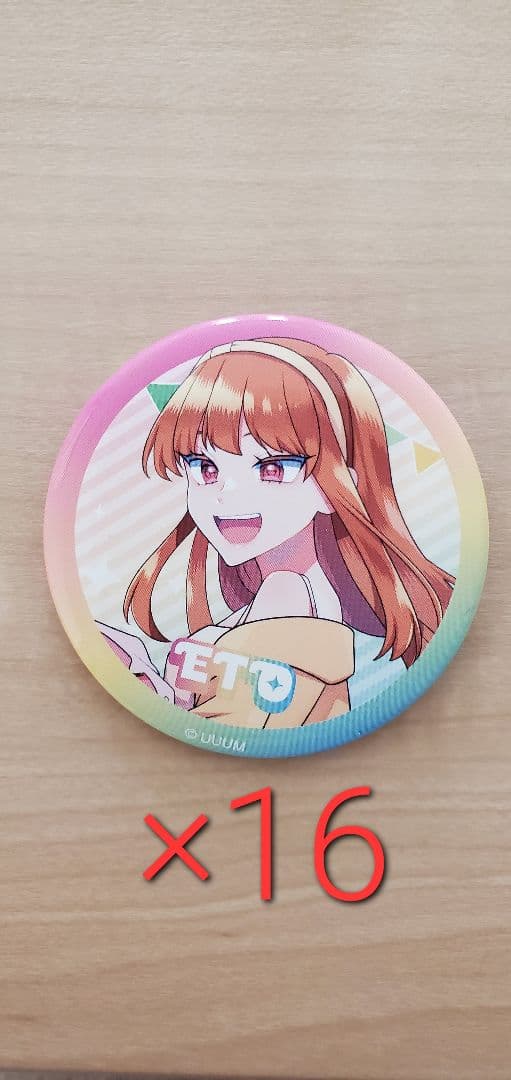 カラフルピーチ えとさん シェアハウス 缶バッチ