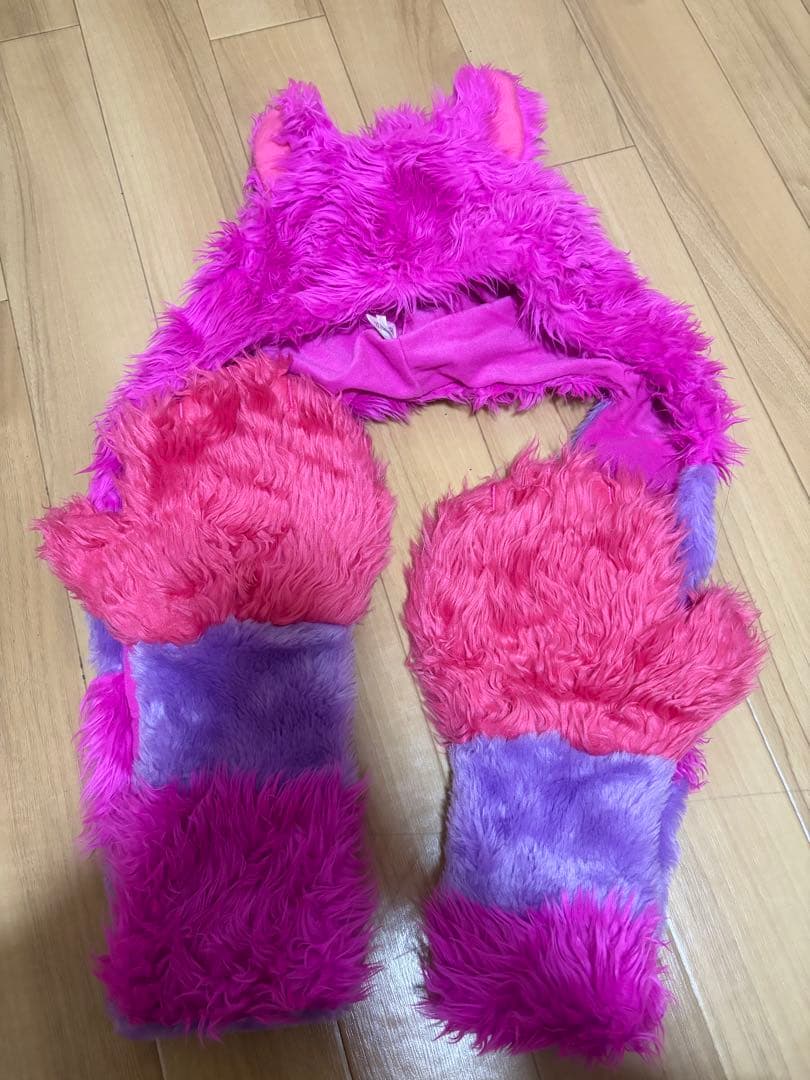 チェシャ猫　ファンキャップマフラー