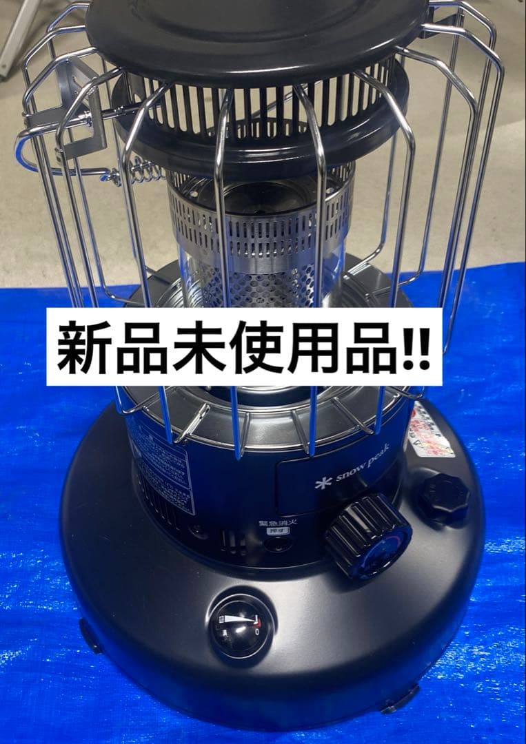 【未使用品】スノーピーク　グローストーブ　アウトドアヒーター　KH-100BK