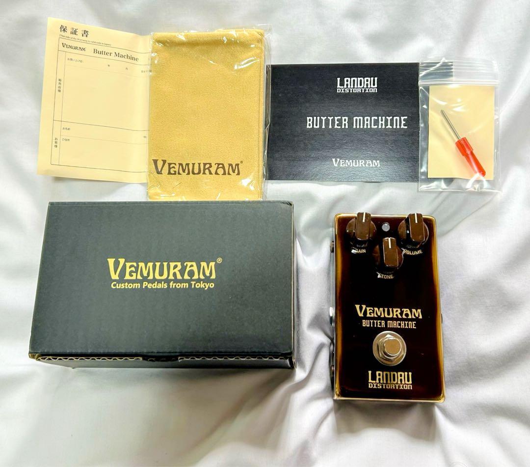 【新品未使用】Vemuram Butter Machine ディストーション