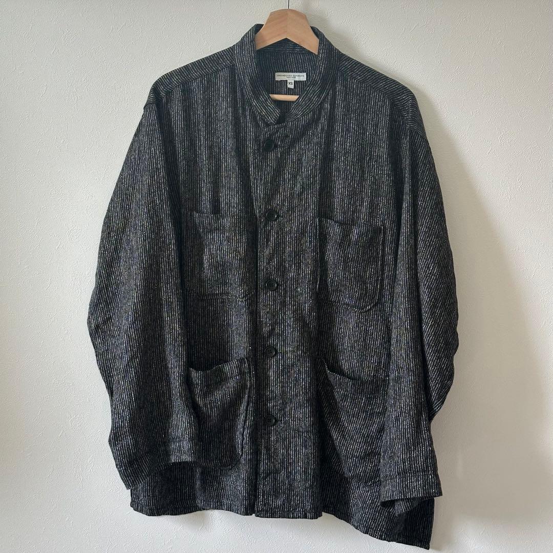 ジャケット・アウター Dayton shirt - Linen stripe