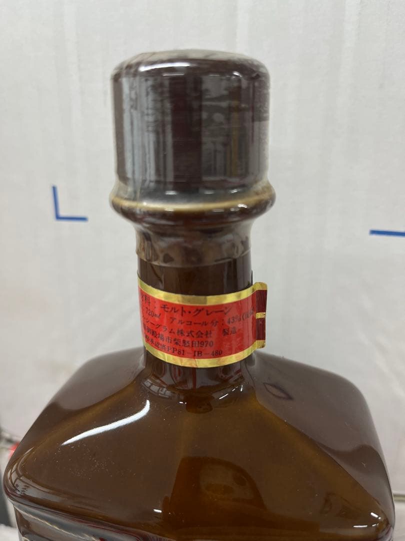 終売品キリン　ロバート・ブラウン メモリアルボトル 720ml43%