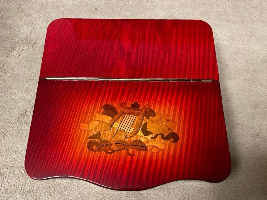 Sankyo オルフェウス ORPHEUS オルゴール 50弁 象嵌 中古 美品