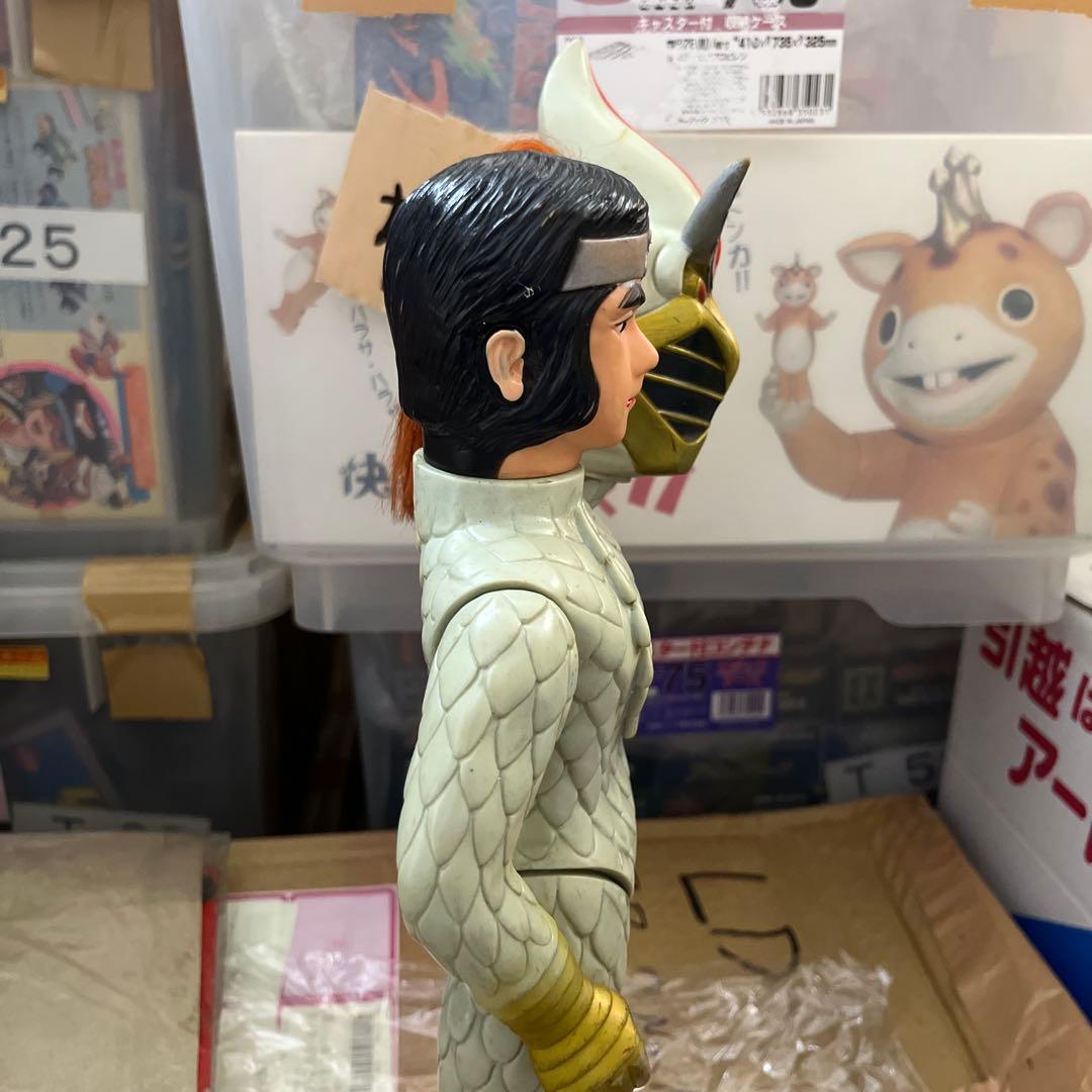 変身忍者嵐　面取れ　ジャイアントサイズ　当時物