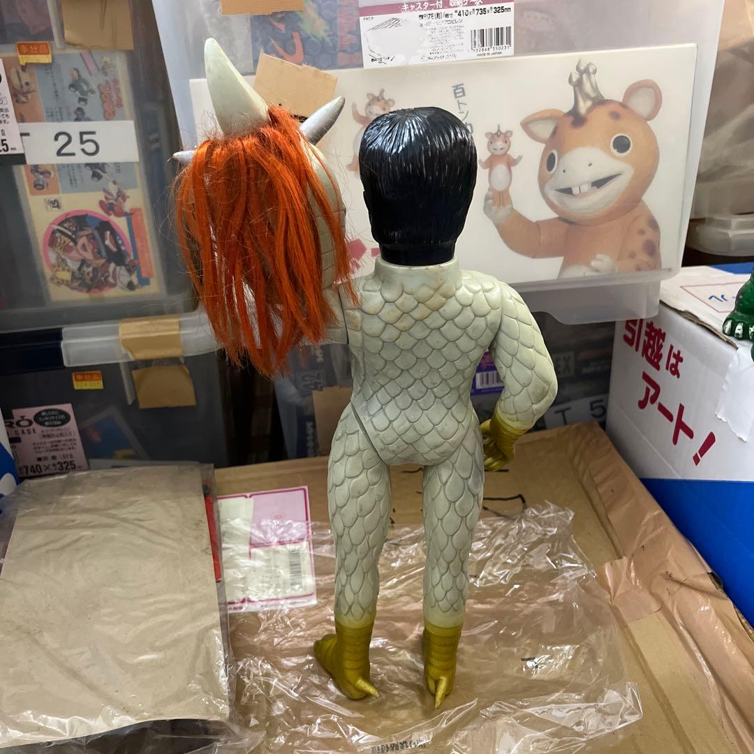 変身忍者嵐　面取れ　ジャイアントサイズ　当時物