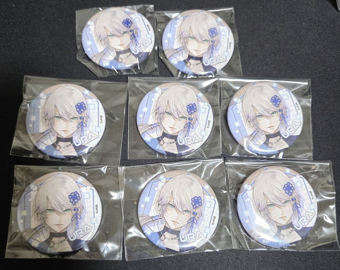 コンパス　ローソンコラボ　鬼ヶ式うら（等身）缶バッチセット