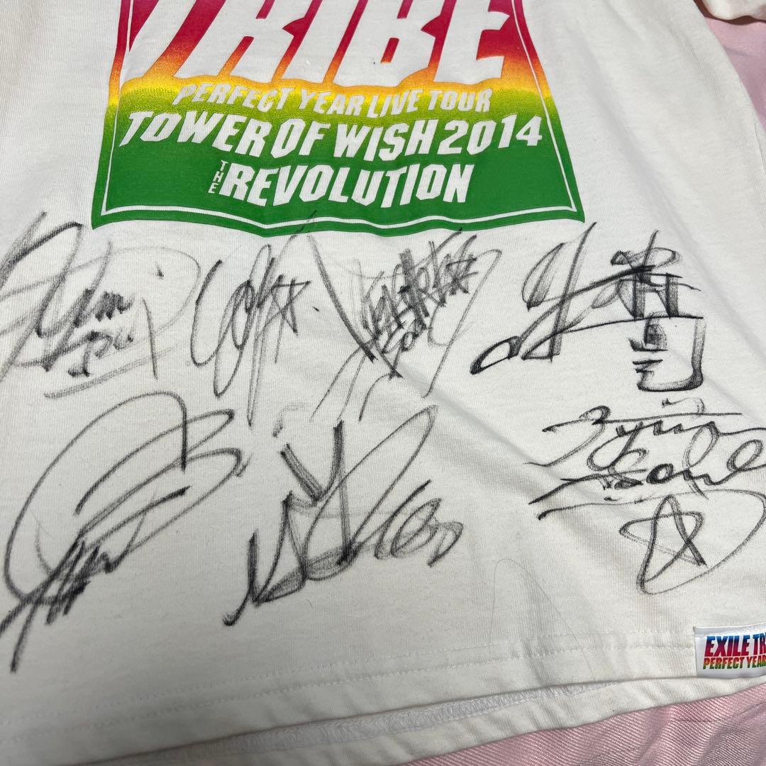 三代目 J Soul Brothers直筆サイン入りTシャツ