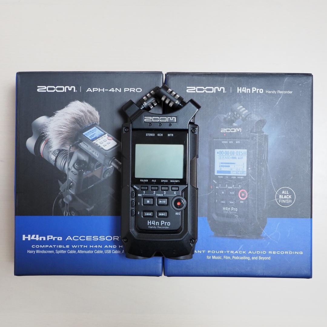 ZOOM H4n Pro ハンディレコーダー+ アクセサリーパック APH-4N