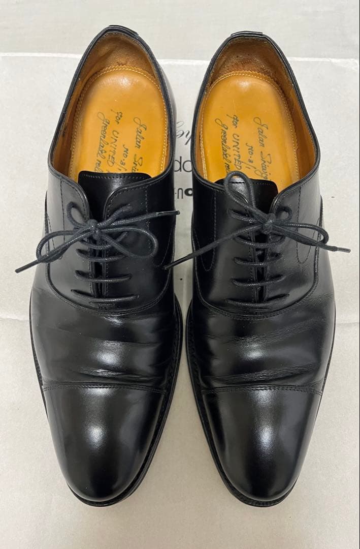 Jalan Sriwijaya ストレートチップ　ブラック　42約27 cm